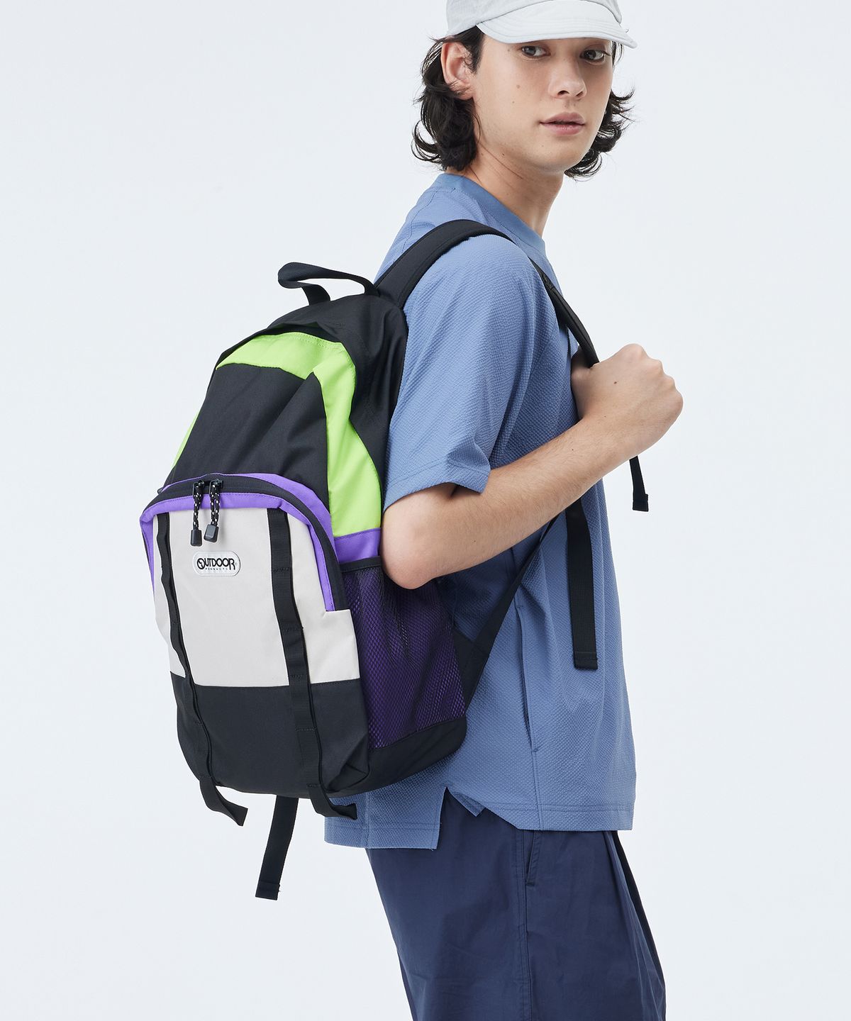아웃도어 프로덕츠(OUTDOOR PRODUCTS) 153319 Tape Backpack (WHITE)