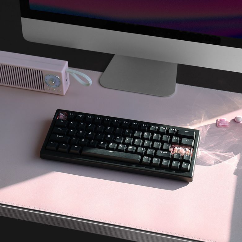 COX CMK63R PBT 8K 래피드 트리거 무소음 자석축 키보드