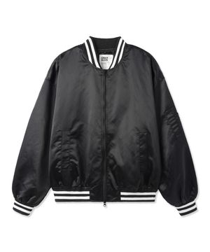 티티 바시티 자켓 GKAJK63(BLACK)