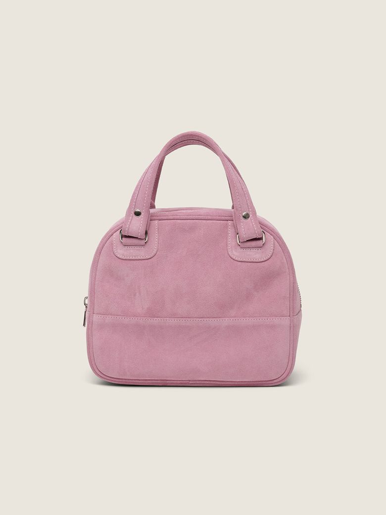 Luka Real Suede Bag (Pink)