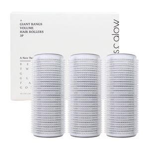 국내생산 대왕 앞머리 볼륨 헤어롤 3P