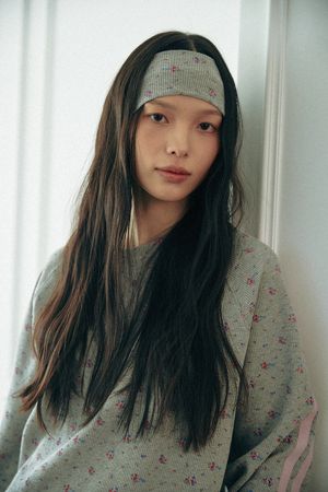 플라워 헤어 밴드_멜란지