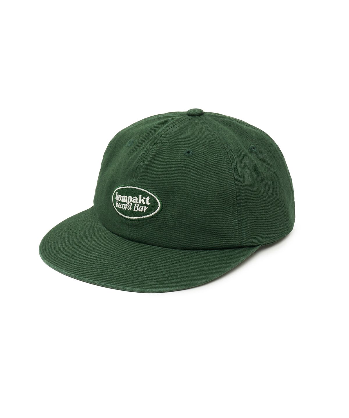 콤팩트 레코드 바(KOMPAKT RECORD BAR) KRB 6panel Oval Logo Cap - Green