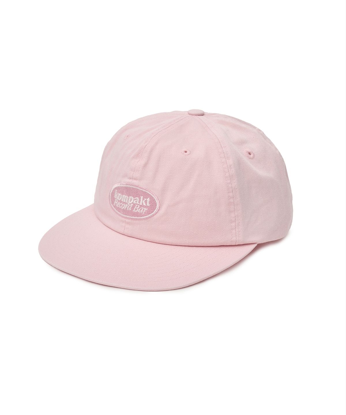 콤팩트 레코드 바(KOMPAKT RECORD BAR) KRB 6panel Oval Logo Cap - Pink