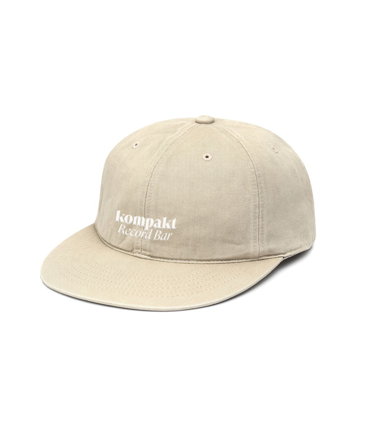 콤팩트 레코드 바(KOMPAKT RECORD BAR) KRB Basic 6panel Cap - Beige