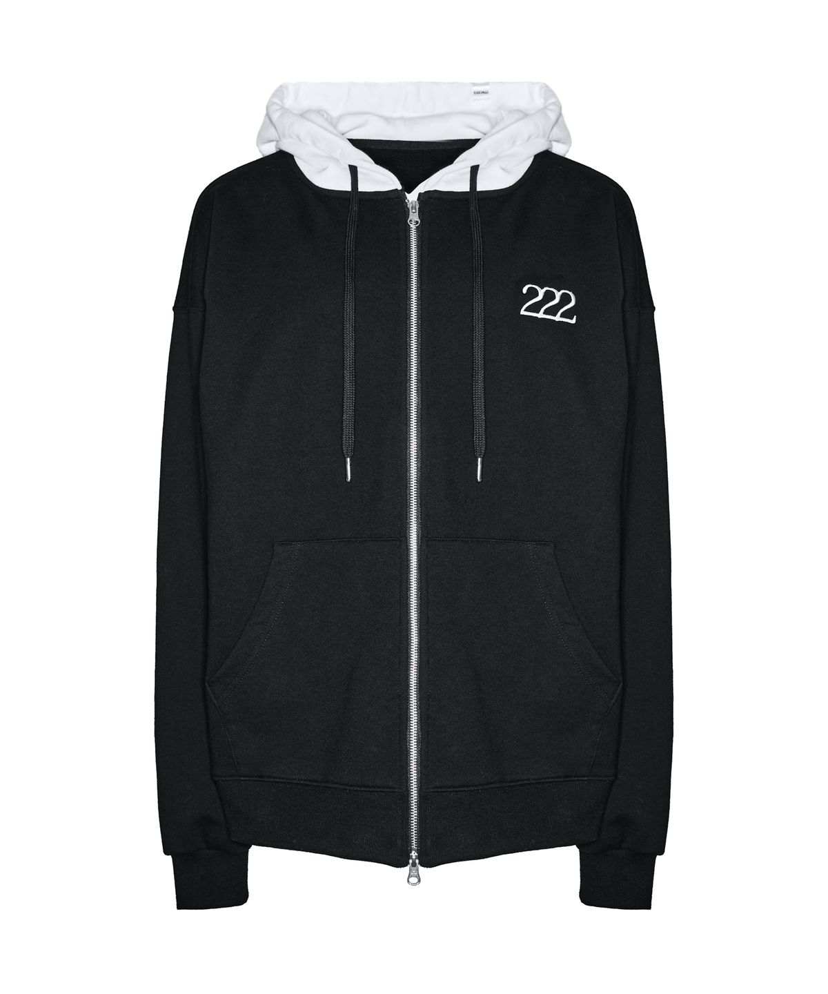 이투둘(222) HOODIE 004 (BLACK)