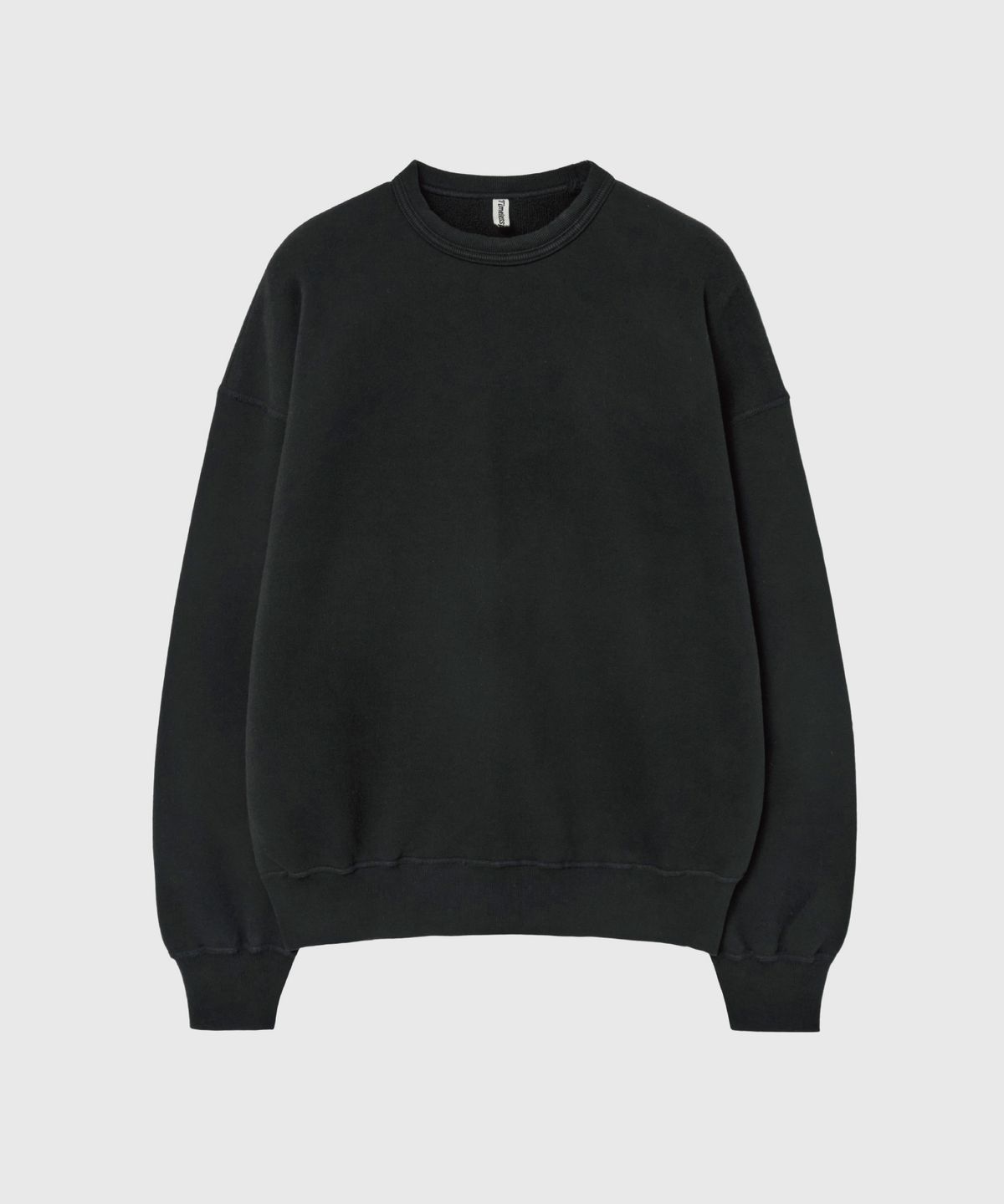 타임리스 스포츠웨어(TIMELESS SPORTSWEAR) Empty sweat shirts Washed Black