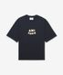 파리 로고패치 반소매 티셔츠 - 네이비 / UTS0757264011