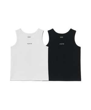 KIDS 2PACK BASIC SLEEVELESS mix