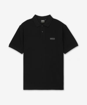 인터내셔널 에센셜 로고 반소매 폴로 셔츠 - 블랙:퓨터 / MML1318BK71