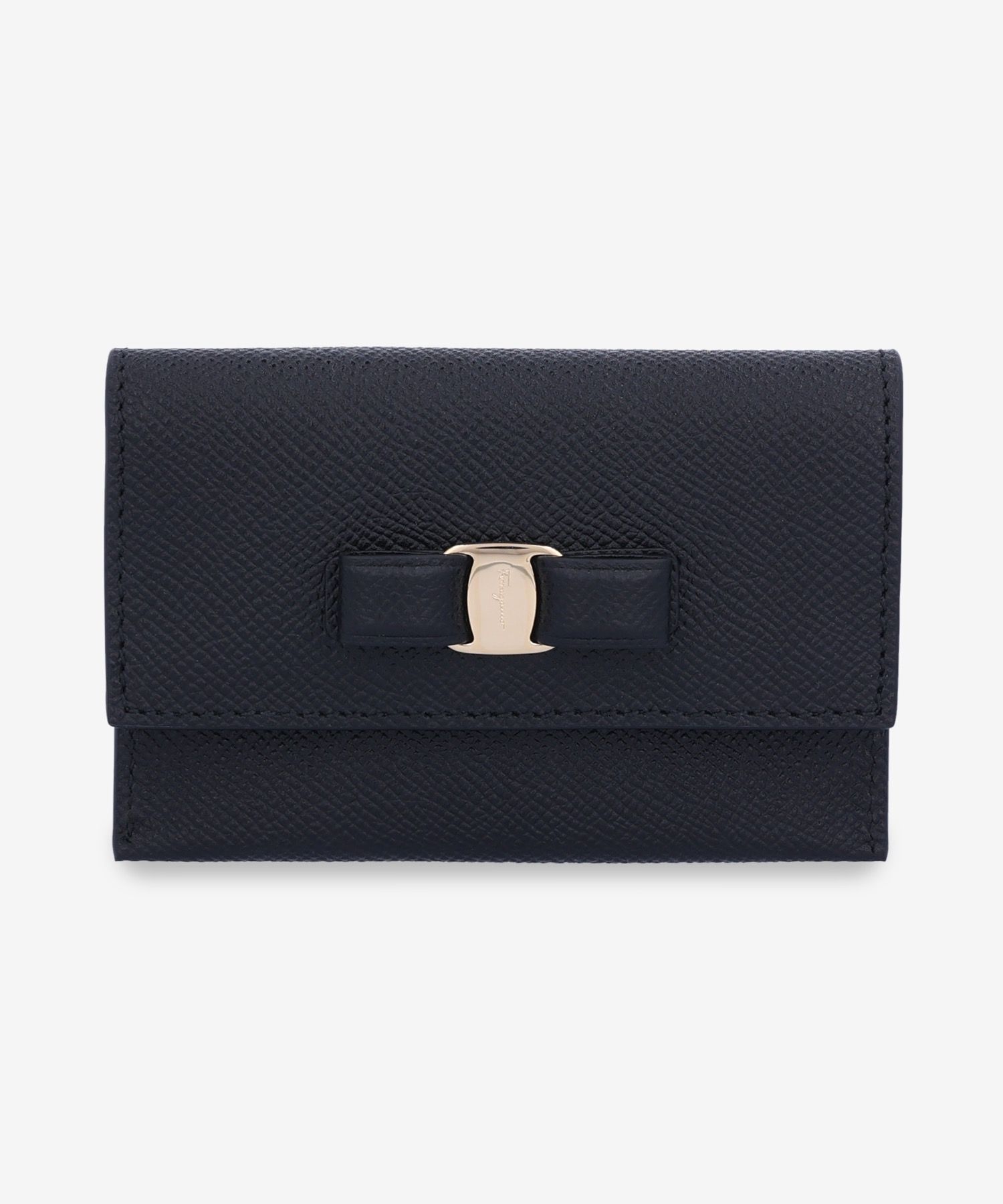 ★FERRAGAMO★ Bara Card Holder Black 22D155683522 22D1556835 Ferragamo] VARA Card Case 22D155 0683522 NERO | eBay
