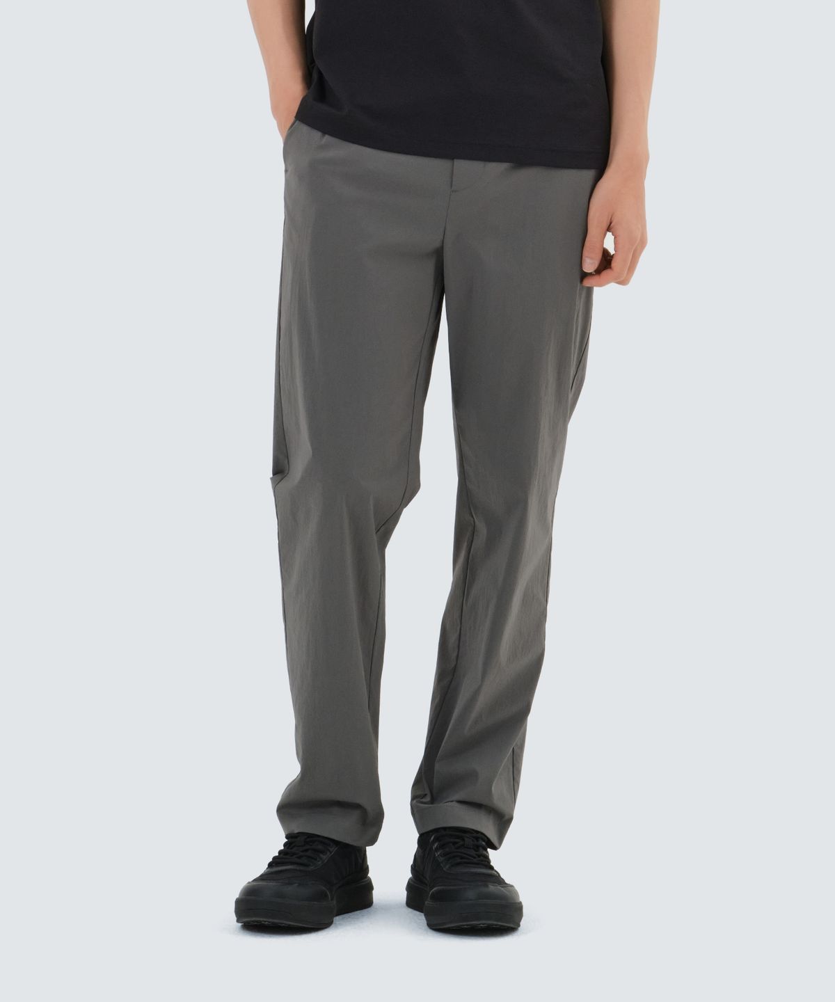 스노우피크 어패럴(SNOWPEAK APPAREL) 냉감 루트 슬림 팬츠 (S25MMRPT62) Dark Gray