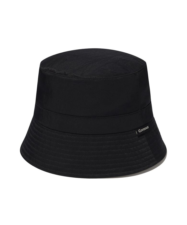베이직 나일론 버킷햇 Black