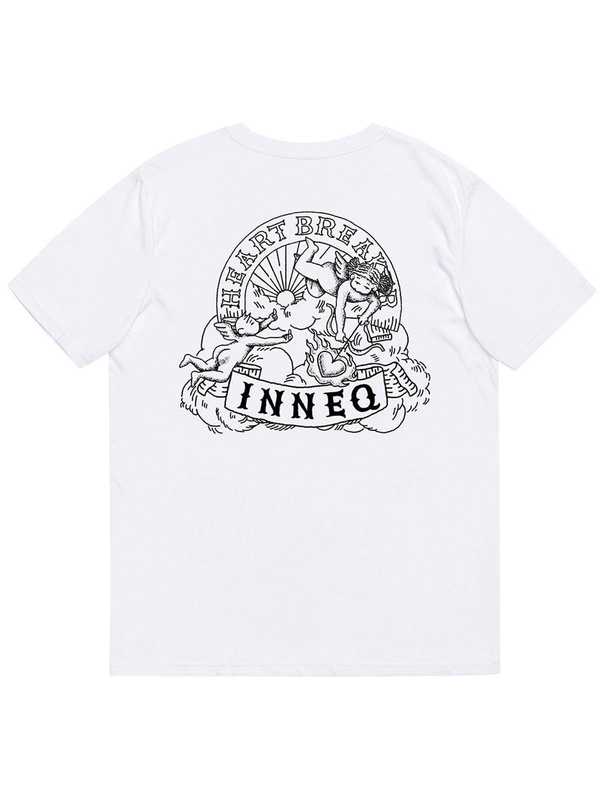 이네크(INNEQ) Heart Breaker Tee_White