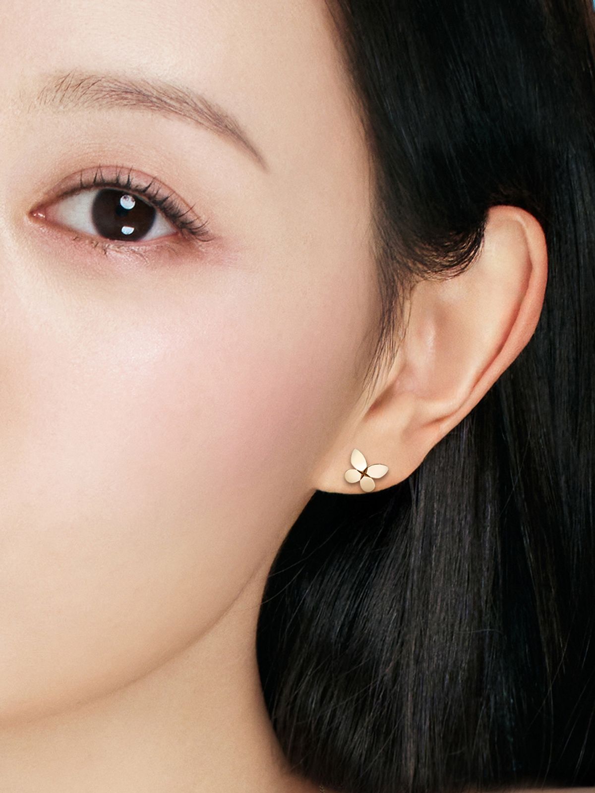 스톤헨지(STONEHENGE) 러브 듀엣 14K 귀걸이 SA25A80U