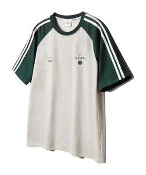 MANIFEST 래글런 배색 트랙 오버핏 반팔티 AST4710 (5 COLOR)