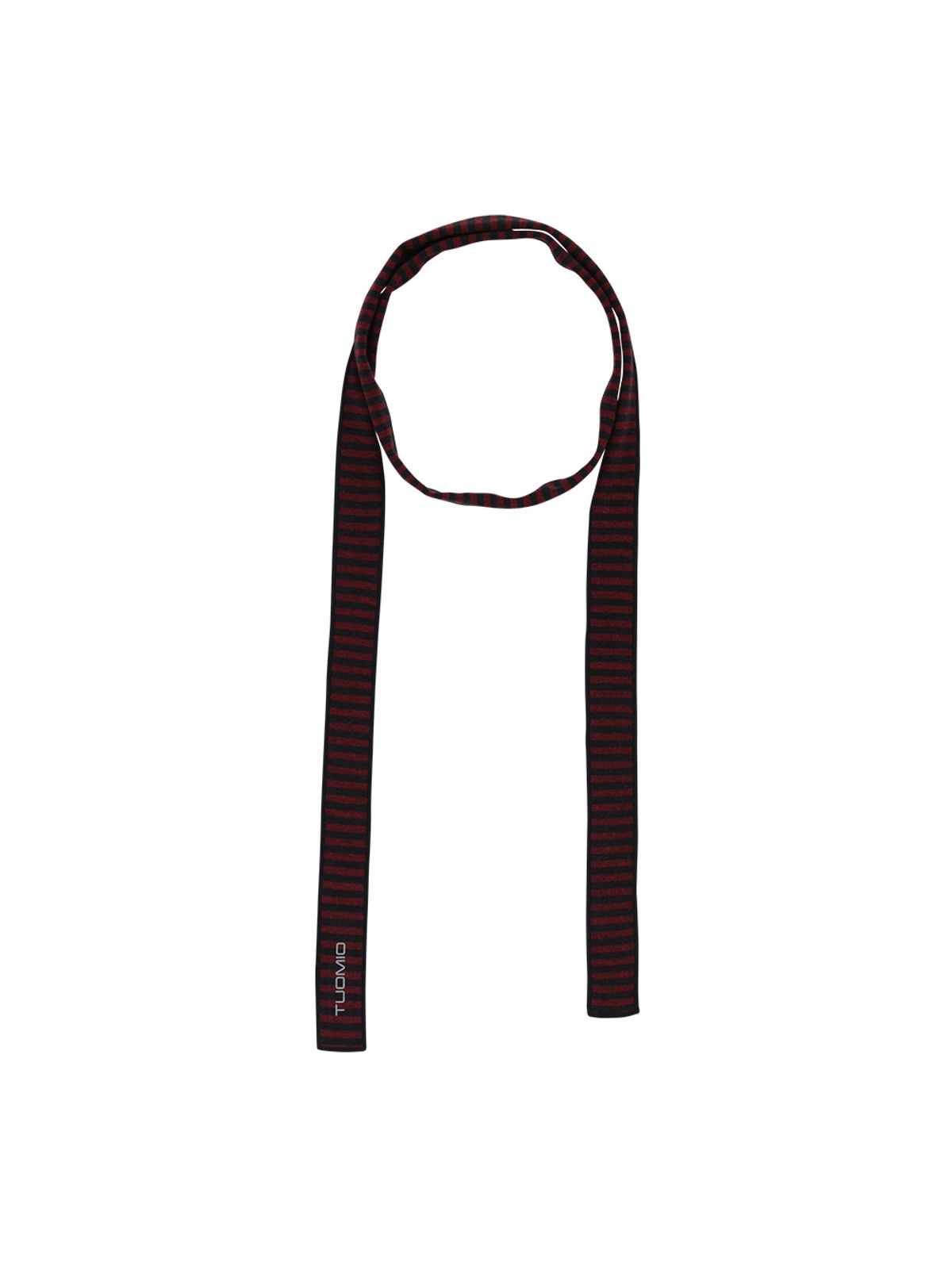 뚜오미오(TUOMIO) STRIPE JERSEY TIE [RED]