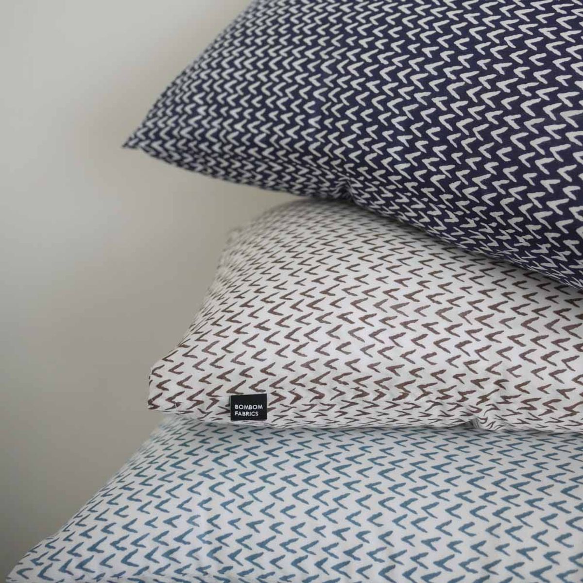 봄봄패브릭스(BOMBOM FABRICS) stripe pillow case [Tencel] 3size, 2color