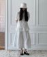 비키 프릴 롱 스커트_화이트