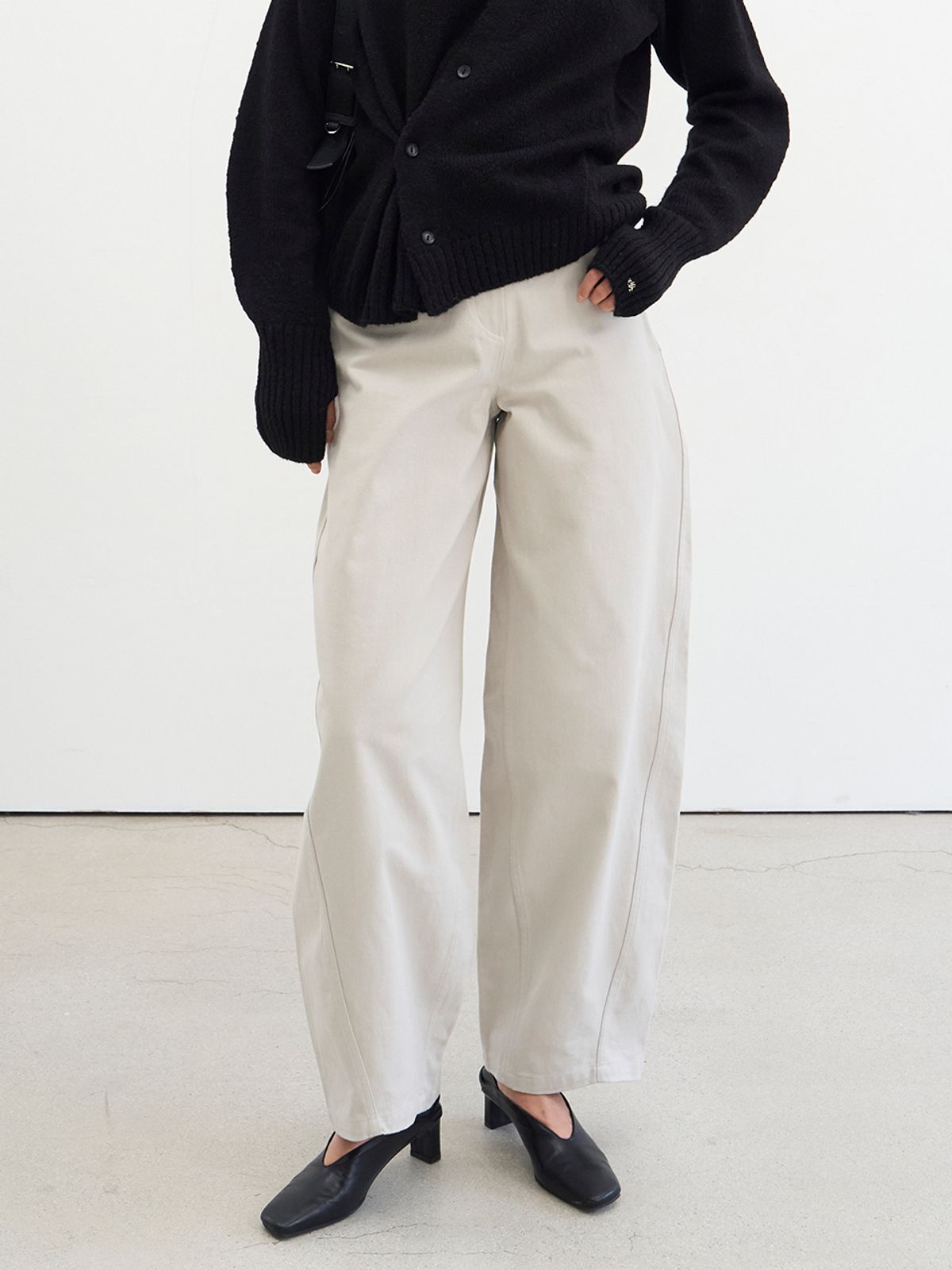 위메농(OUI MAIS NON) Basic pants
