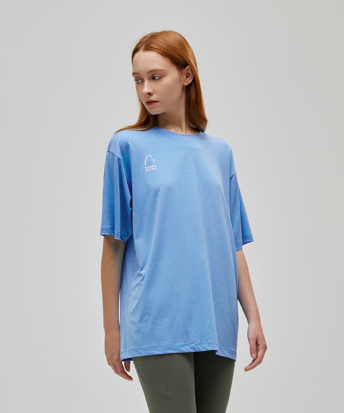 시에라디자인(SIERRA DESIGNS) 글레시어 THINKOUTSIDE 반팔티셔츠 SKY BLUE