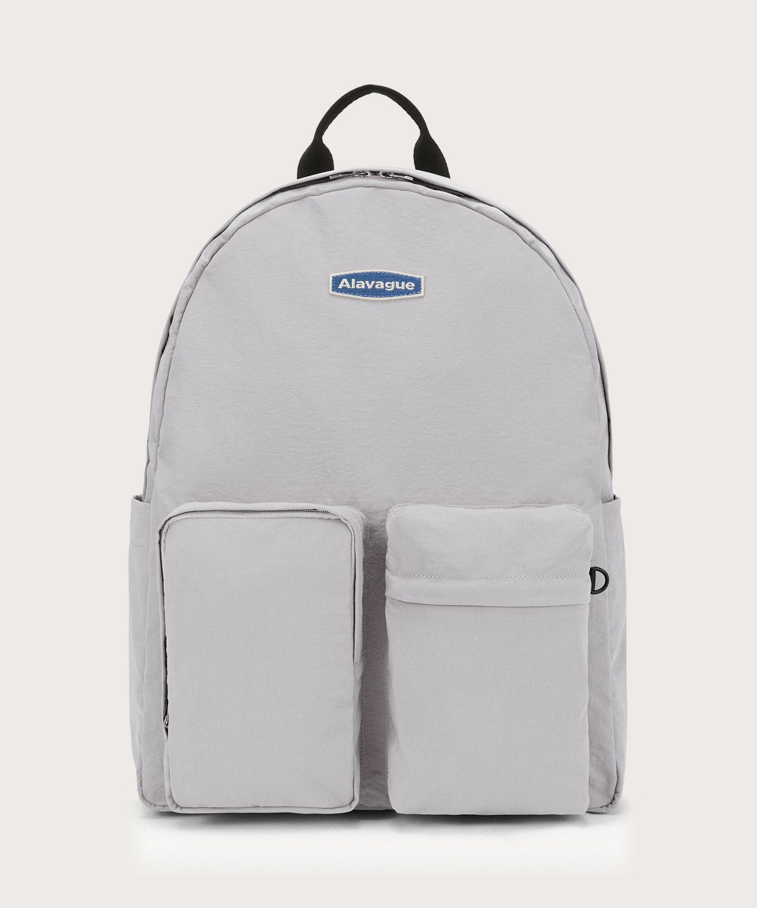 MUSINSA | ALAVAGUE Hump Casual Backpack L - Light Gray