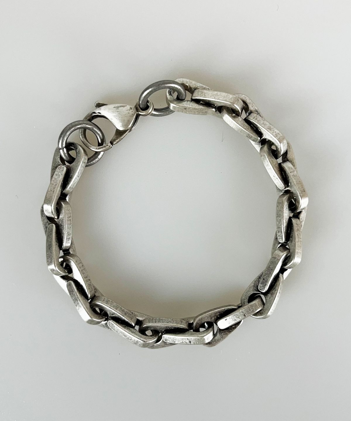 섹스토(SEXTO) [팔찌][써지컬스틸]Bottle Cap Chain Bracelet Vintage Silver
