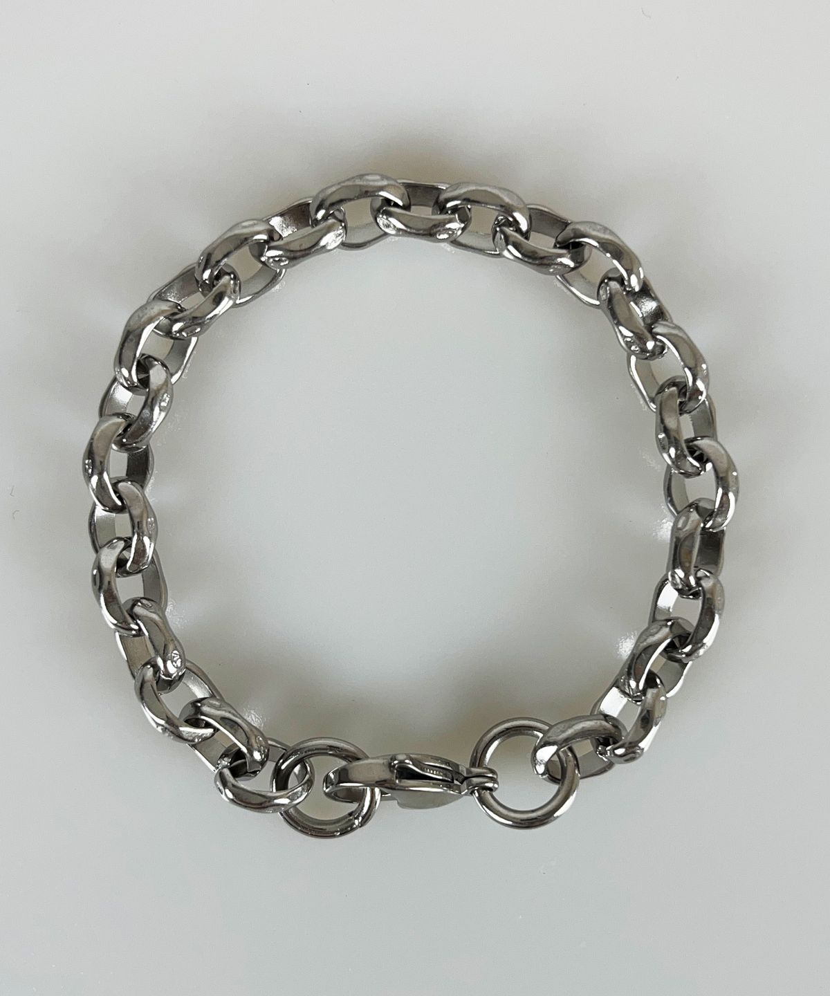 섹스토(SEXTO) [팔찌][써지컬스틸]8.5 OO Chain Bracelet Silver