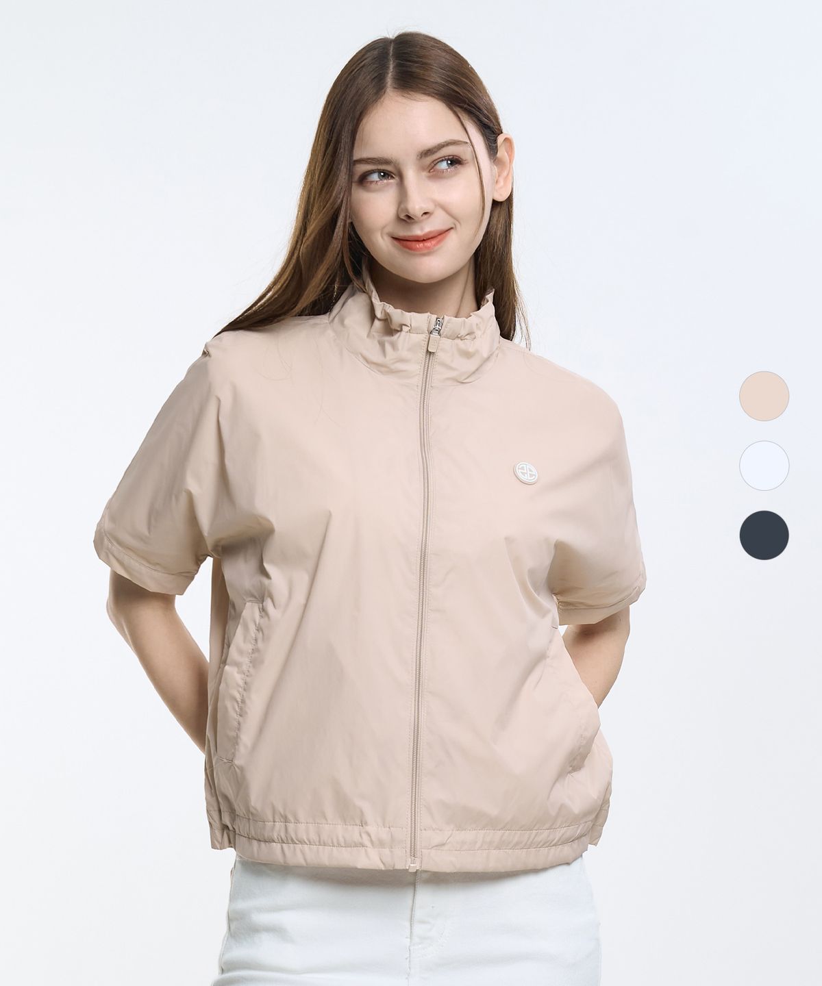 투엘라(2ELA) 윈드홀릭 여성 반팔 바람막이 자켓(W6SJ01) 3 Colors