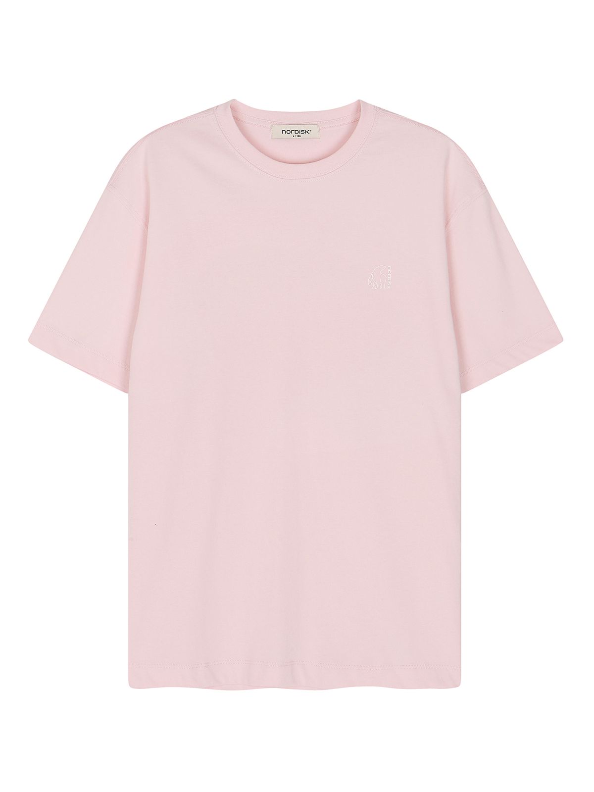 노르디스크(NORDISK) 해먹 카툰폴라베어 반팔 티셔츠 - U_PALE PINK