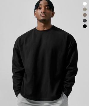 (건조기가능) 특양면 오버핏 롱 슬리브 티셔츠_5color