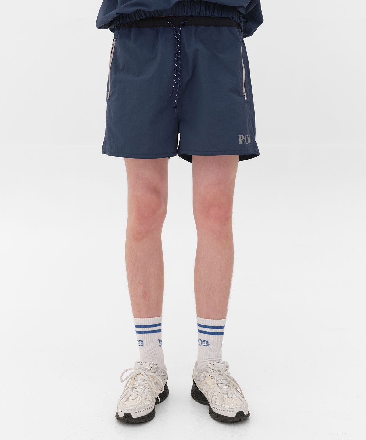 피오팔(PO8) TRACKSHORT 8 PANTS - NAVY