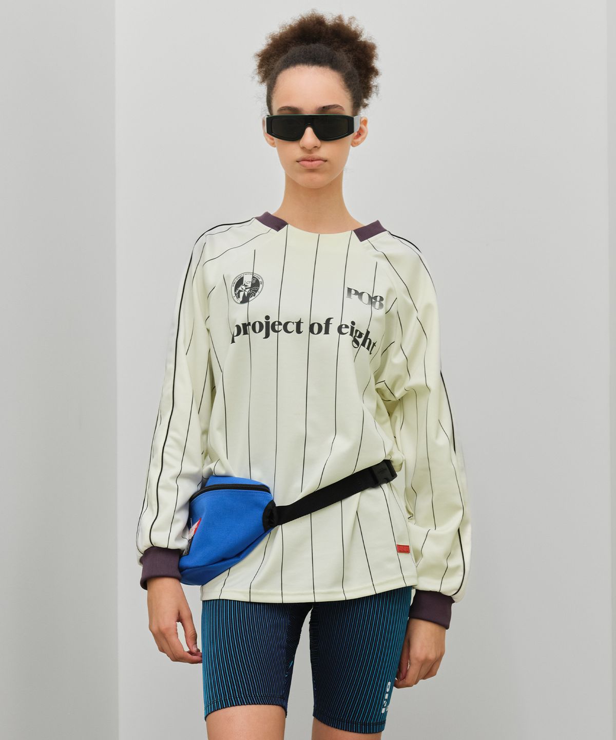 피오팔(PO8) PO8 LEAGUE LONG SLEEVE T-SHIRTS - YELLOW