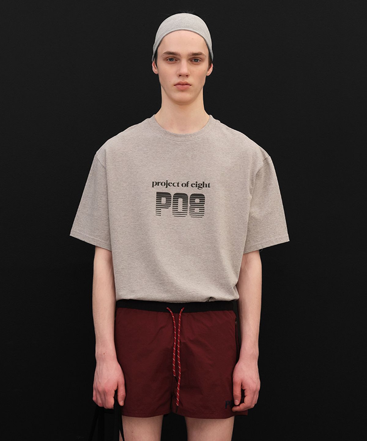 피오팔(PO8) BALANCE 2.0 T-SHIRTS - GREY