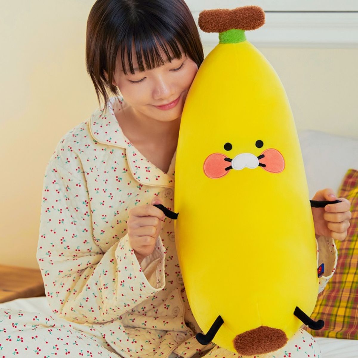 카카오프렌즈(KAKAO FRIENDS) 맛삼춘 바디필로우 바나나_춘식이