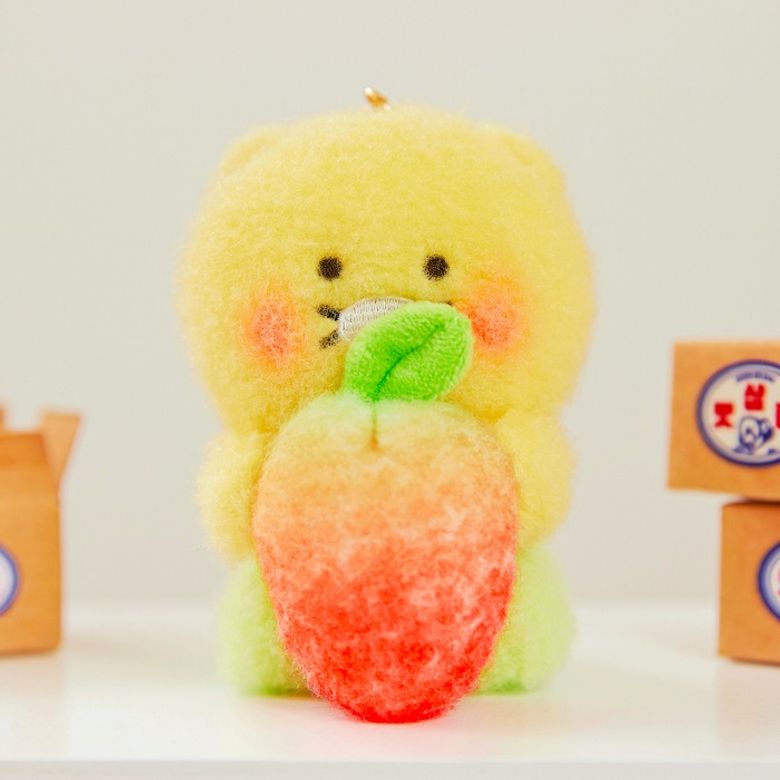 맛삼춘 키링인형 애플망고_춘식이