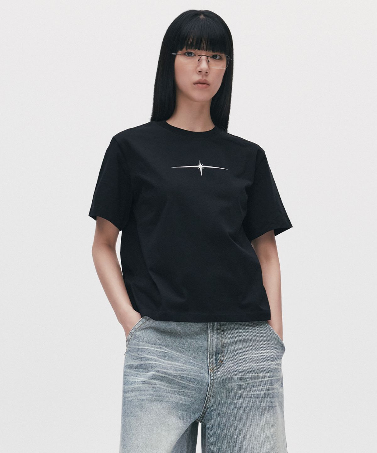 틸던(TILLDAWN) CLASSIC FLASH TOP black