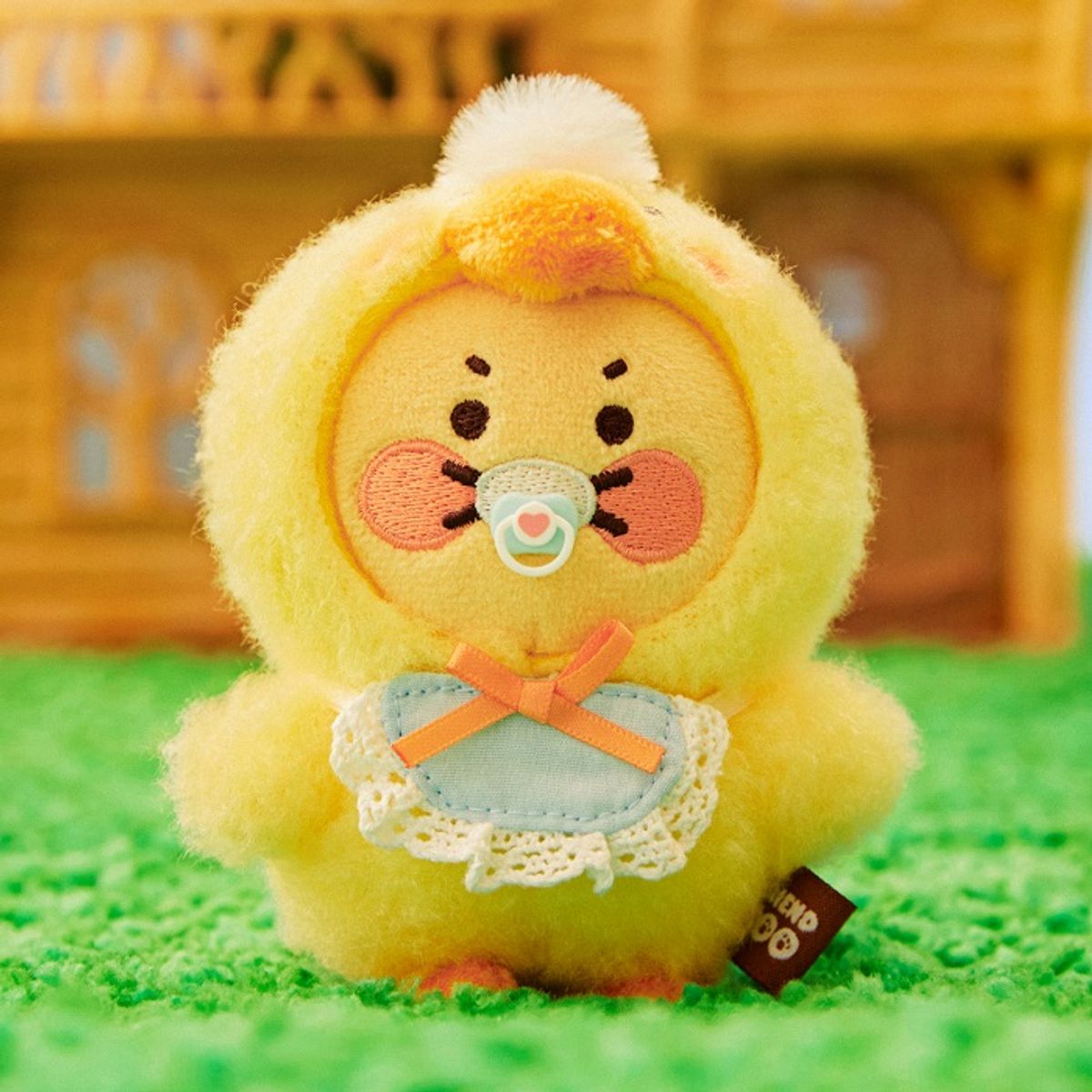 카카오프렌즈(KAKAO FRIENDS) FRIENDZOO 오리 키링인형_춘식이
