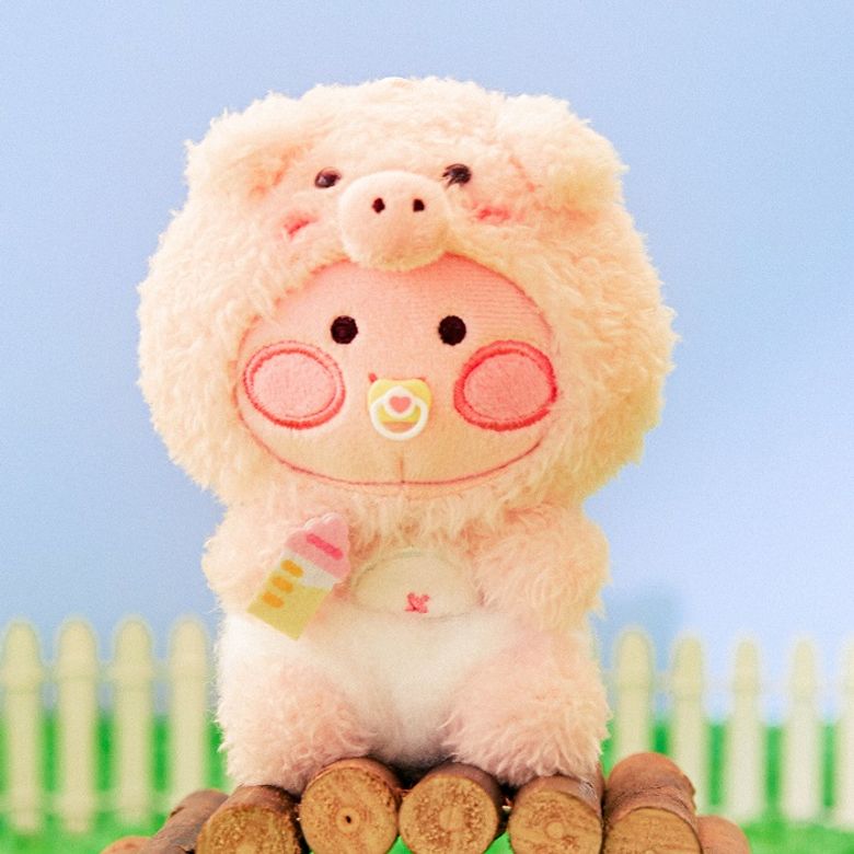 FRIENDZOO 돼지 키링인형_리틀어피치