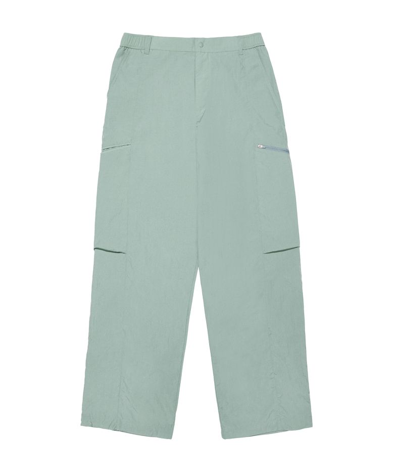 REGULAR FIT STRING JOGGER PANTS (MINT)