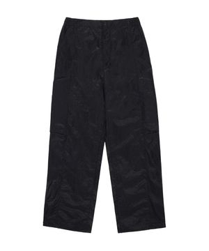 REGULAR FIT STRING JOGGER PANTS (BLACK)