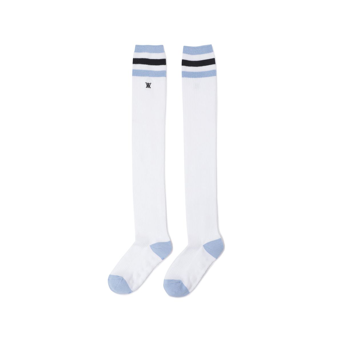 어뉴골프(ANEW GOLF) WOMEN BLOCK KNEE SOCKS _BL
