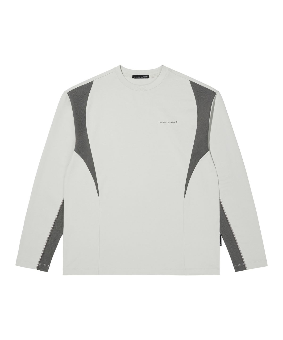 록히드마틴(LOCKHEED MARTIN) COLOR BLOCK LONG SLEEVE (GREY)