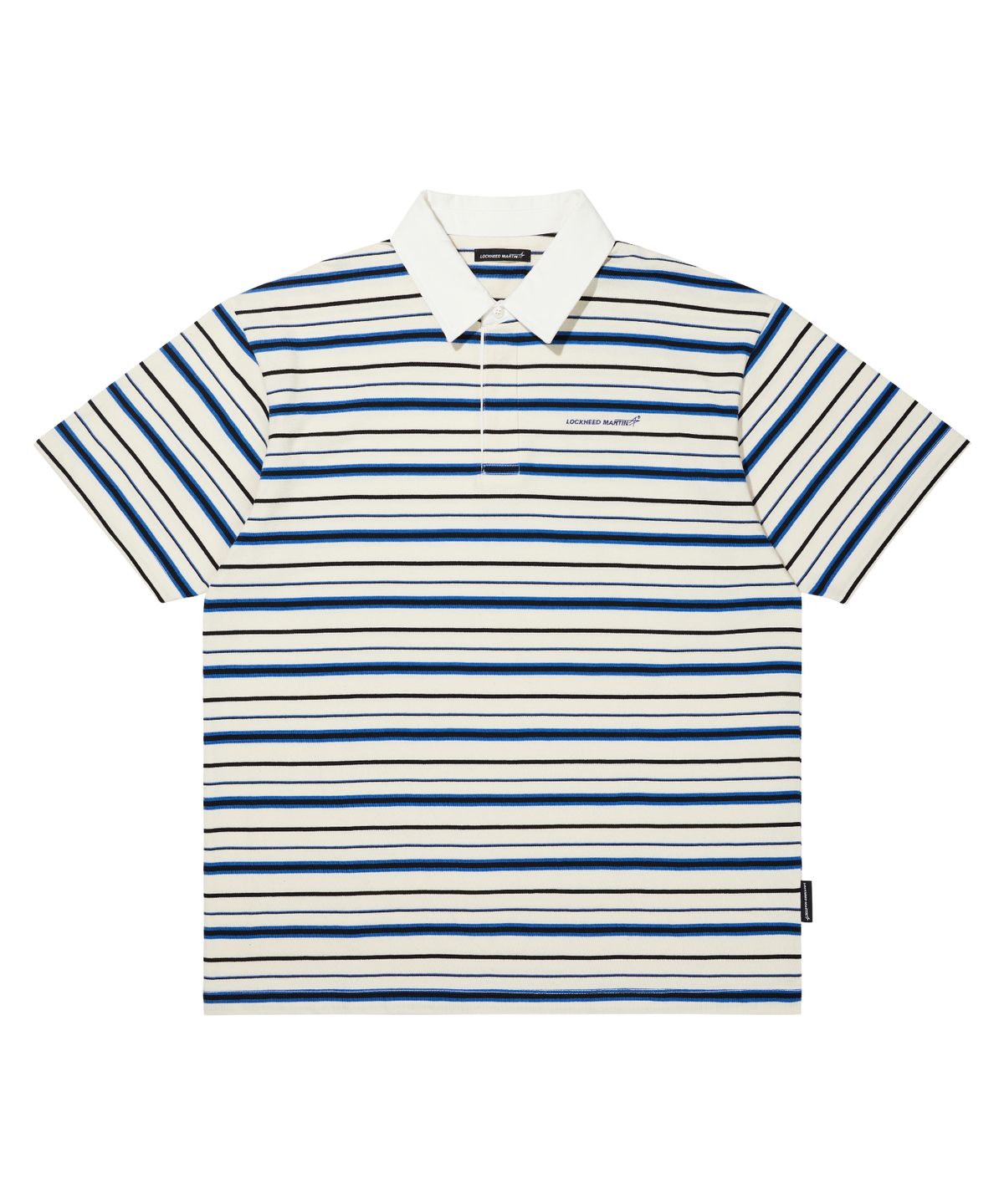 록히드마틴(LOCKHEED MARTIN) STRIPE POLO TEE (OFF WHITE)