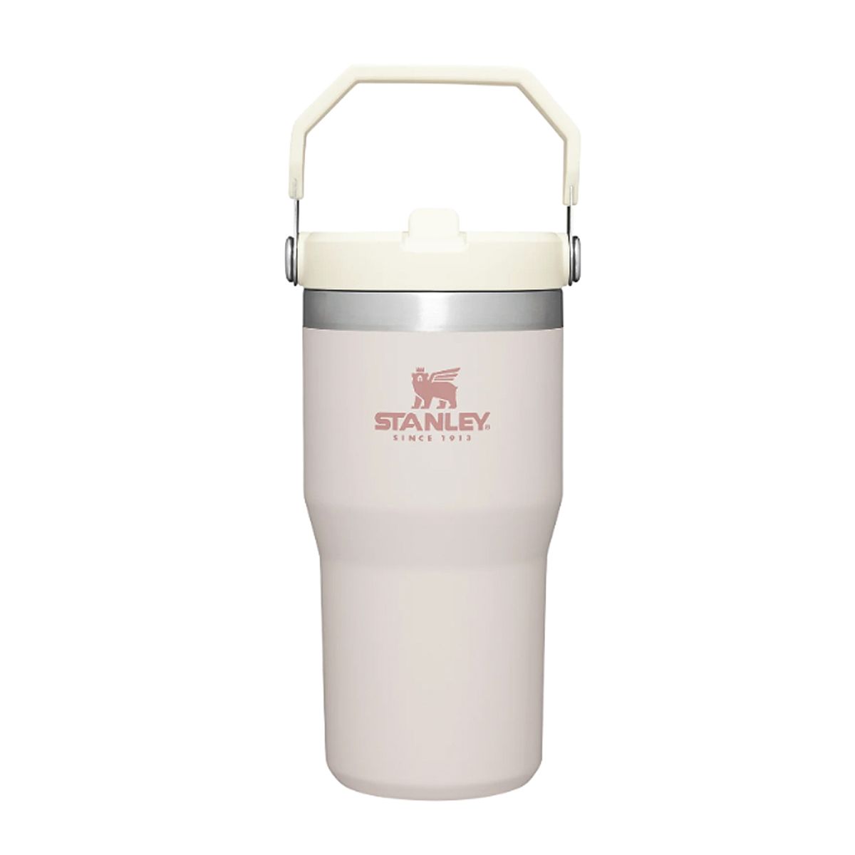 스탠리(STANLEY) 아이스플로우 플립 스트로 2.0 텀블러 591ml  로즈쿼츠