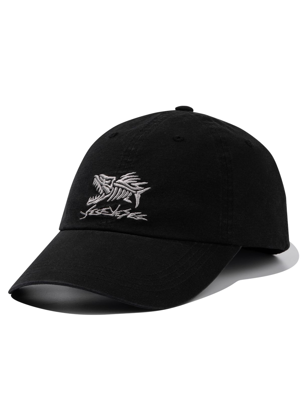 예스아이씨(YESEYESEE) Fish Born Flexible Cap Black
