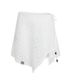 플러스 레이스 레이어드 랩 스커트_화이트