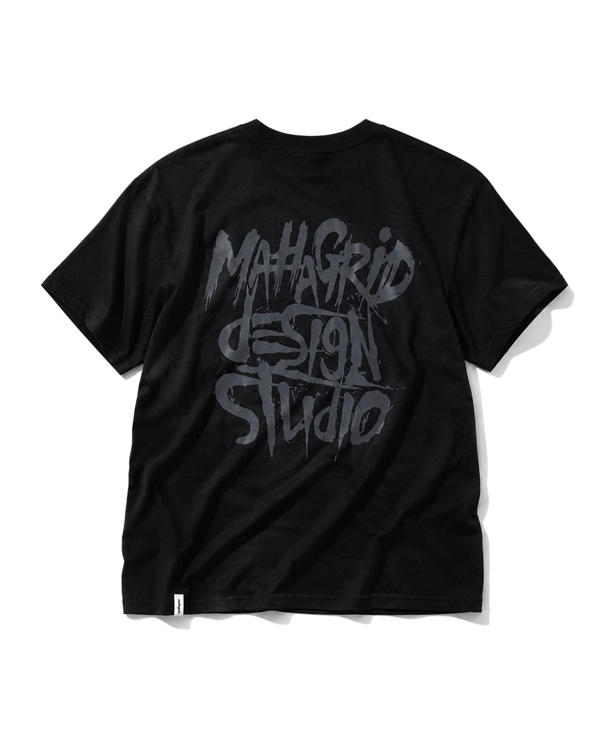 마하그리드(MAHAGRID) SLASH LOGO TEE BLACK(MG2FMMT527A)