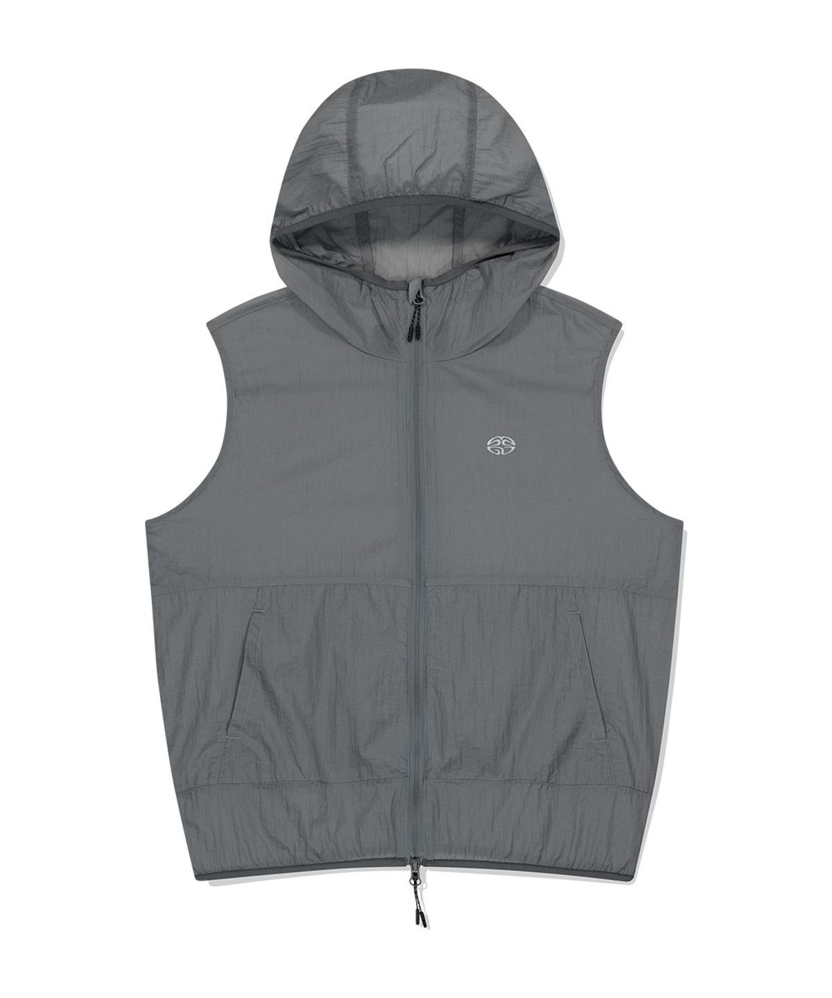 마하그리드(MAHAGRID) ECLIPSE NYLON HOOD VEST GREY(MG2FSMB966A)