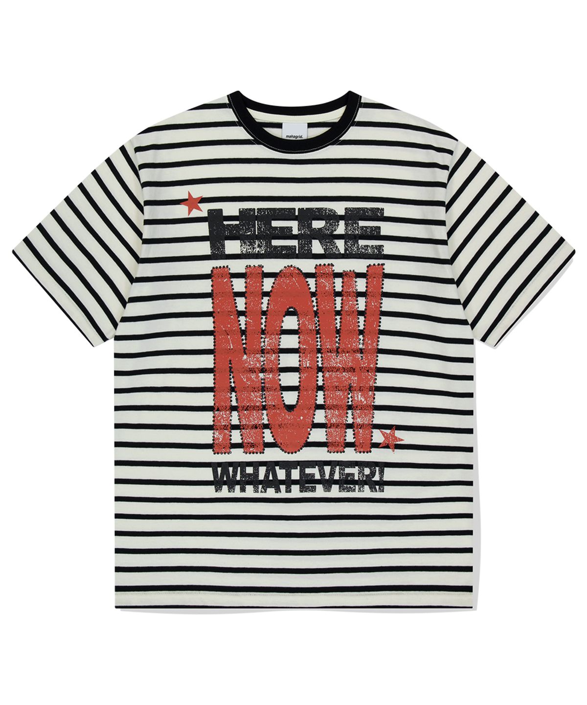 마하그리드(MAHAGRID) HERE NOW STRIPE TEE(MG2FMMT545A)